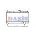 211230N AKS DASIS Радиатор, охлаждение двигателя