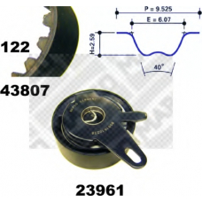23839 MAPCO Комплект ремня ГРМ