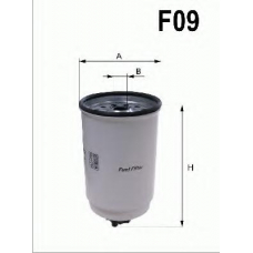 WF8052 QUINTON HAZELL Фильтр топливный