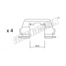 KIT.052 fri.tech. Комплектующие, колодки дискового тормоза