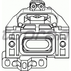 107 974 TOPRAN Подвеска, двигатель
