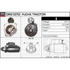 DRS1270 DELCO REMY Стартер