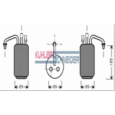 8929101 KUHLER SCHNEIDER Осушитель, кондиционер