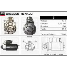 DRS3200 DELCO REMY Стартер
