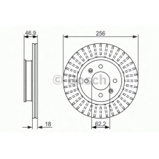 0 986 479 577 BOSCH Тормозной диск