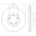 MDK0237 MINTEX Комплект тормозов, дисковый тормозной механизм