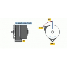 0 120 469 030 BOSCH Генератор