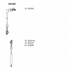 300/409 BREMI Комплект проводов зажигания