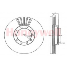 567954B BENDIX Тормозной диск