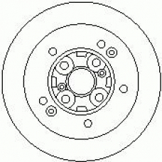 7D0580 KAWE Тормозной барабан