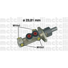 05-0299 METELLI Главный тормозной цилиндр