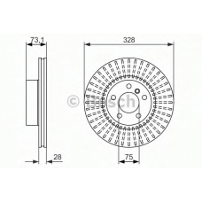 0 986 479 771 BOSCH Тормозной диск