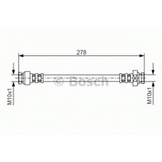 1 987 481 035 BOSCH Тормозной шланг