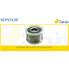 SCP15120 SANDO Ременный шкив, генератор