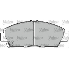 598056 VALEO Комплект тормозных колодок, дисковый тормоз