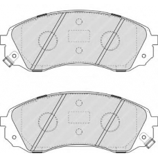 FDB4113 FERODO Комплект тормозных колодок, дисковый тормоз