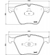 8DB 355 020-121<br />HELLA PAGID