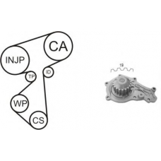 WPK-167801 AIRTEX Водяной насос + комплект зубчатого ремня
