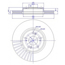 142.1479 CAR Тормозной диск