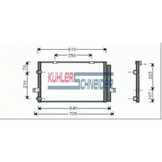 2720071 KUHLER SCHNEIDER Конденсатор, кондиционер