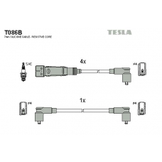 T086B TESLA Комплект проводов зажигания