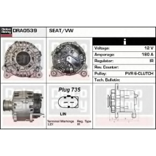 DRA0539 DELCO REMY Генератор