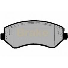 PA1508 BRAKE ENGINEERING Комплект тормозных колодок, дисковый тормоз