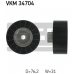 VKM 34704 SKF Паразитный / ведущий ролик, поликлиновой ремень