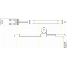 8115 11015 TRISCAN Сигнализатор, износ тормозных колодок