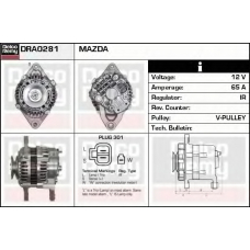 DRA0281 DELCO REMY Генератор