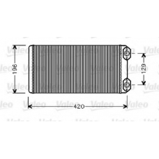 812345 VALEO Теплообменник, отопление салона