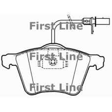 FBP3432 FIRST LINE Комплект тормозных колодок, дисковый тормоз