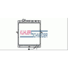 0442501 KUHLER SCHNEIDER Радиатор, охлаждение двигател