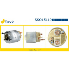 SSO15119.1 SANDO Тяговое реле, стартер