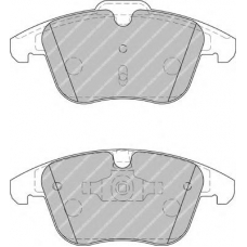 FDB1897 FERODO Комплект тормозных колодок, дисковый тормоз