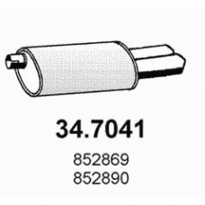 34.7041 ASSO Глушитель выхлопных газов конечный