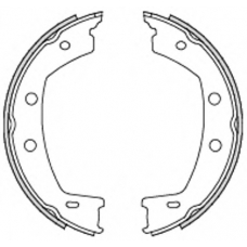 4755.00 REMSA Комплект тормозных колодок, стояночная тормозная с