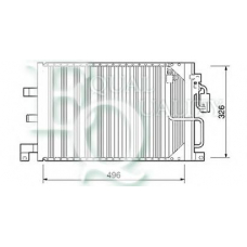 CO0318 EQUAL QUALITY Конденсатор, кондиционер