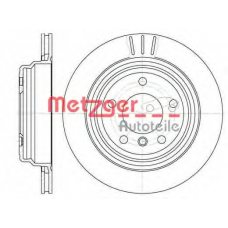 6588.10 METZGER Тормозной диск