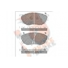 RB1542 R BRAKE Комплект тормозных колодок, дисковый тормоз