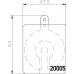 MGB704 MINTEX Комплект тормозных колодок, дисковый тормоз