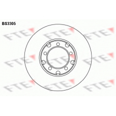 BS3305 FTE Тормозной диск