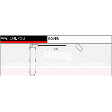 DRL738 DELCO REMY Комплект проводов зажигания