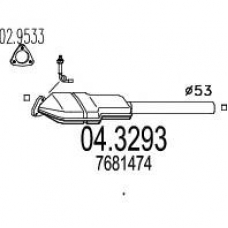 04.3293 MTS Катализатор
