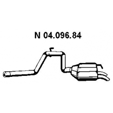 04.096.84 EBERSPACHER Глушитель выхлопных газов конечный