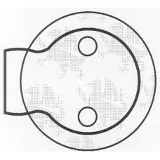 BP535 QH Benelux Комплект тормозных колодок, дисковый тормоз