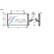 KA5005 AVA Конденсатор, кондиционер