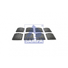 096.623 SAMPA Комплект тормозных башмаков, барабанные тормоза