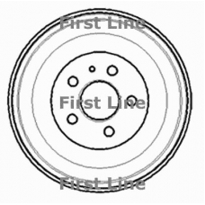 FBR775 FIRST LINE Тормозной барабан