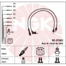 0904 NGK Комплект проводов зажигания